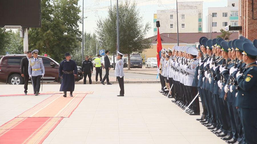 Ерөнхийлөгч Х.Баттулга Сүхбаатар аймагт ажиллаж байна