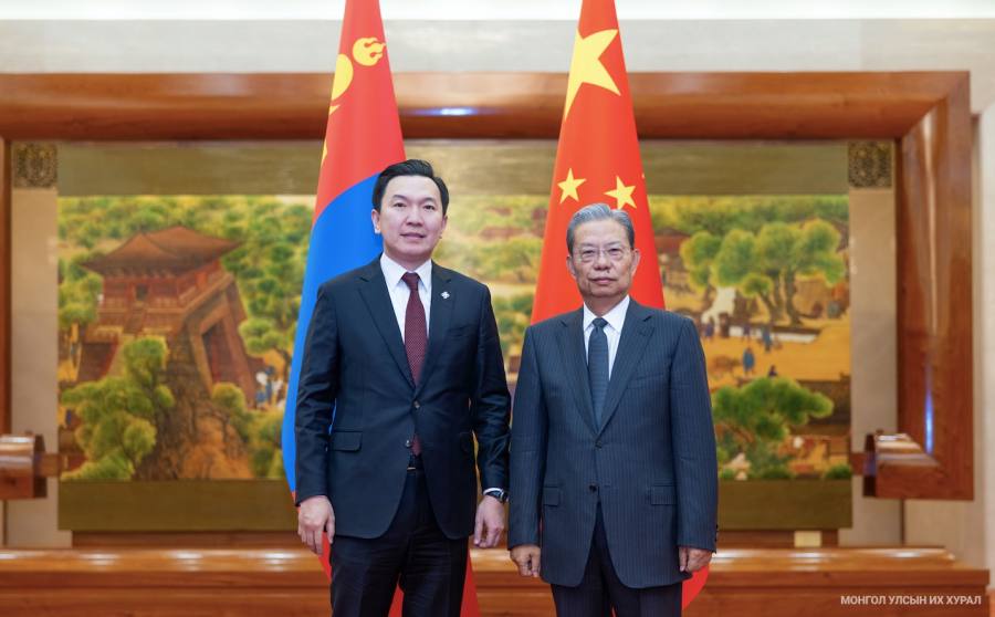 УИХ-ын дарга Н.Учрал БХАТИХ-ын Байнгын хорооны дарга Жао Лөжитэй уулзаж, хэлэлцээ хийв