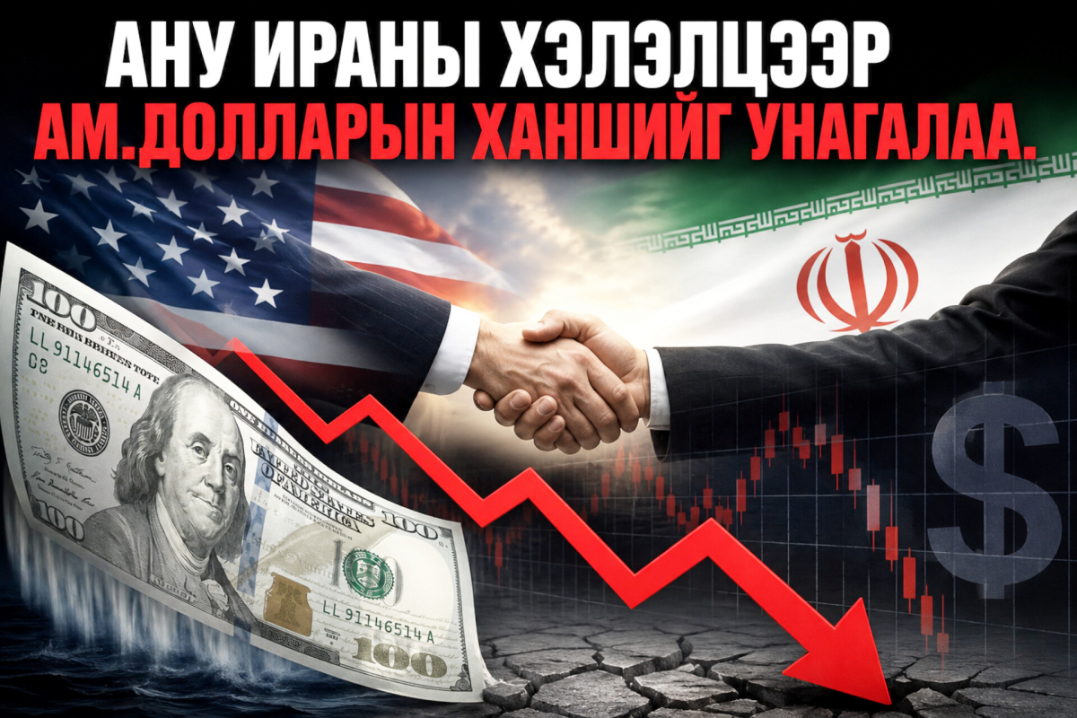 АНУ, Ираны хооронд хэлэлцээр байгуулсан дараа ам.долларын ханш уналаа