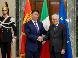 Бүгд Найрамдах Итали Улсын Ерөнхийлөгч Сэржо Маттарэлла ирэх жил Монгол Улсад төрийн айлчлал хийнэ