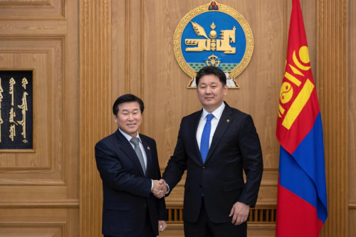 Ерөнхий сайд У.Хүрэлсүх БНСУ-аас Монгол Улсад суугаа Элчин сайдыг хүлээн авч уулзав
