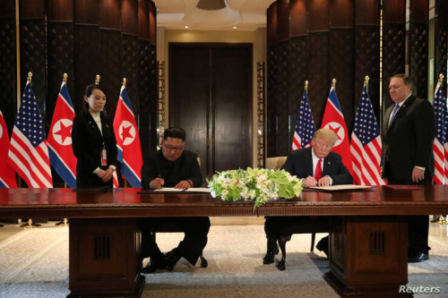 Д.Трамп Ким Жөн Унд тусламж санал болгожээ