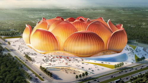 Хятадын хамгийн том хөлбөмбөгийн талбай Гуанжоуд баригдана