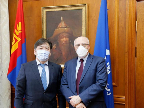 АНУ-ын Элчин сайд Майкл С.Клеческийг хүлээн авч уулзлаа