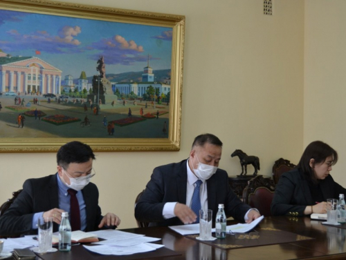 Элчин сайд Д.Даваа ОХУ-ын “Газпром” ХНН-ийн удирдлагатай видео уулзалт хийв