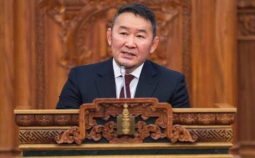 Монгол Улсын Ерөнхийлөгч Х.Баттулга УИХ-ын 2020-2024 оны Анхдугаар чуулганыг нээж үг хэллээ