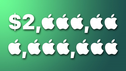 “Apple” компанийн зах зээлийн үнэлгээ 2 их наяд ам.долларын босгыг давжээ.