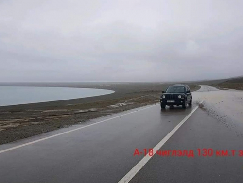 Улаангом-Наранбулаг-Сонгино-Нөмрөг чиглэлийн авто замыг засварлаж дуусгалаа