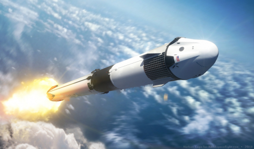 “SpaceX” компанийн “Crew Dragon” хөлгийг ОУСС руу хөөргөжээ