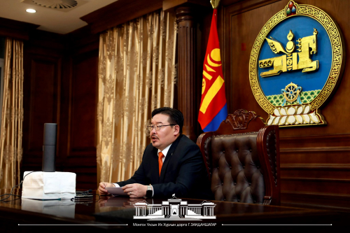 УИХ-ын дарга Г.Занданшатар Хүний эрхийн үндэсний байгууллагын 20 жилийн ойн мэндчилгээ дэвшүүлэв