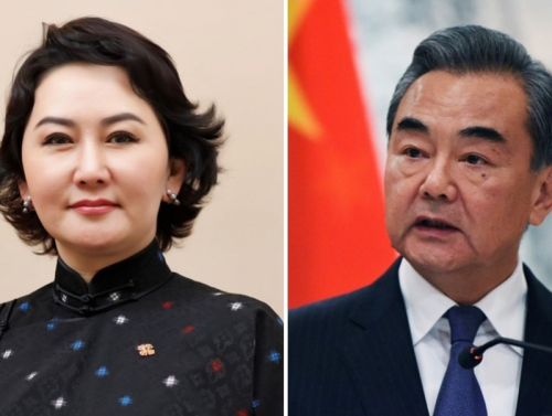 Гадаад харилцааны сайд Б.Батцэцэг БНХАУ-ын Төрийн зөвлөлийн гишүүн бөгөөд Гадаад хэргийн сайд Ван И-тэй утсаар ярив