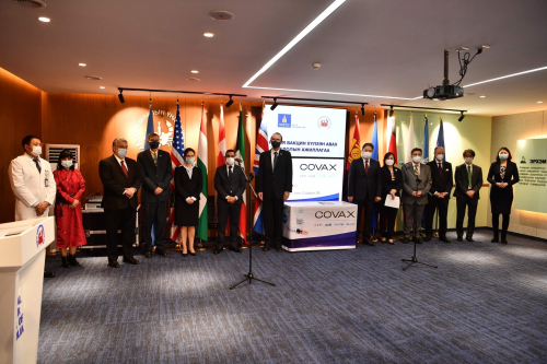 Ковакс хөтөлбөрийн хүрээнд ФАЙЗЕР вакцин хүлээн авах арга хэмжээ болов.