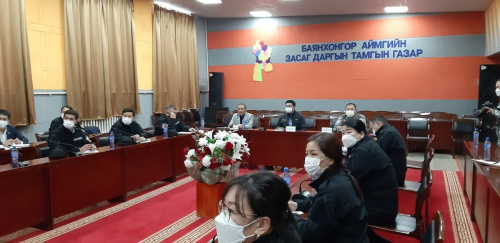 Шадар сайд С.Амарсайхан Баянхонгор аймагт ажиллалаа