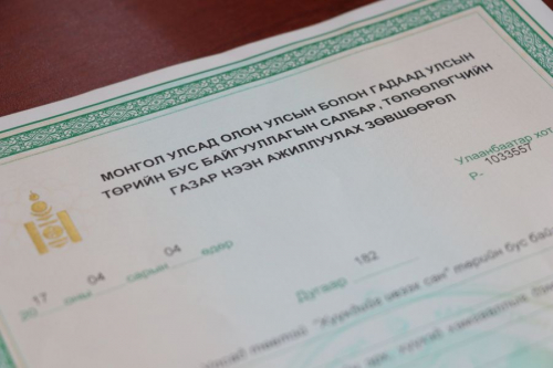 Гадаадын ТББ Монгол Улсад ажиллах журмыг шинэчлэв