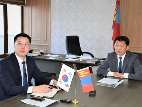 "КОЙКA"-гийн Монгол дахь суурин төлөөлөгч Ким Жун Мо-той цахим уулзалт хийлээ